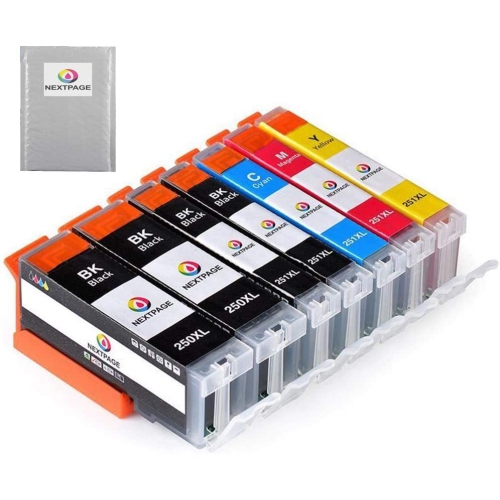 what canon printers use 250 and 251 ink