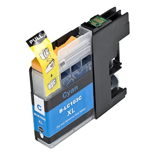 8 Pack Compatible Brother LC101 , LC103 2 Black, 2 Cyan, 2 Magenta, 2 Yellow for use with Brother DCP-J152W, MFC-J245,