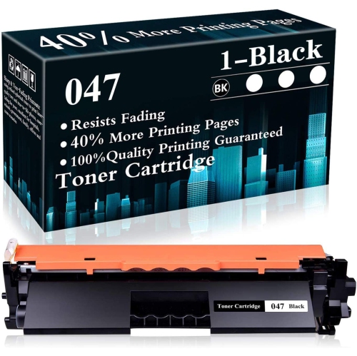 7-Pack Black Compatible 047 Toner Cartridge Replacement for Canon i-SENSYS MF113W MF110/LBP110 LBP113W ImageCLASS MF113W LBP113W MF110/LBP110 Series Printer Toner Cartridge 