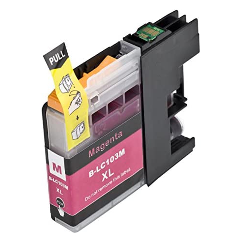 Paquet de 9 imprimantes compatibles de Brother&nbsp;: LC101, LC103 3 noir, 2 cyan, 2 magenta, 2 jaunes pour les imprimantes DCP-J152W, MFC-J245,