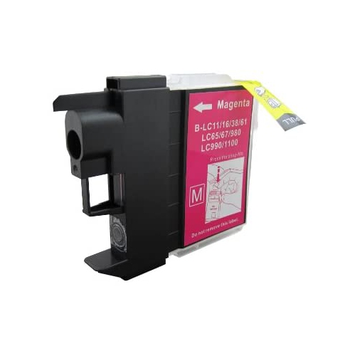 Paquet de 11 cartouches d’encre compatibles Brother LC-61, LC-65 5 noir, 2 cyan, 2 magenta, 2 jaunes pour les imprimantes MFC-J410, DCP-145C