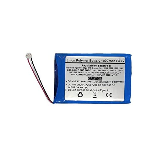 3 7v 1000mah Gps Navigator Replace Battery For Garmin Edge 800 Edge 810 Garmin Nuvi 1100 10 1250 1260 Garmin Nuvi Best Buy Canada