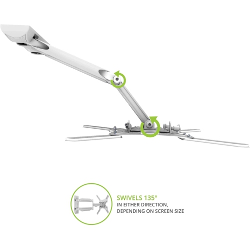 Kanto M300W Full Motion TV Wall Mount for 26" - 55" TVs - White