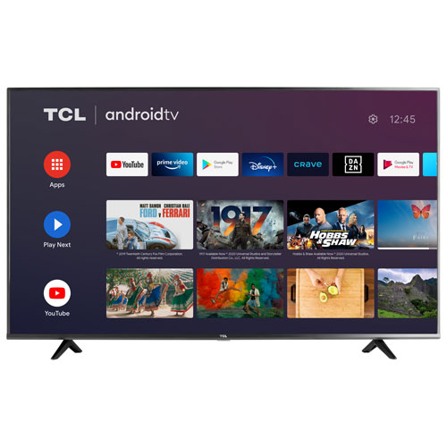 Téléviseur intelligent Android HDR DEL UHD 4K de 55 po 4-Series de TCL - 2021