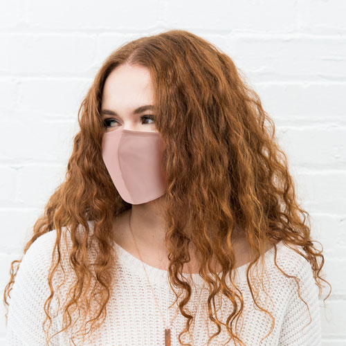 Weddingstar Reusable 3-Ply Adult Cloth Mask - Blush Pink