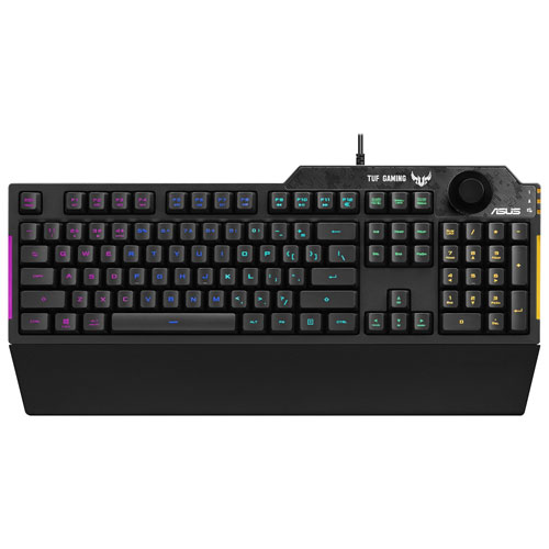 ASUS TUF K1 RGB Backlit Gaming Keyboard