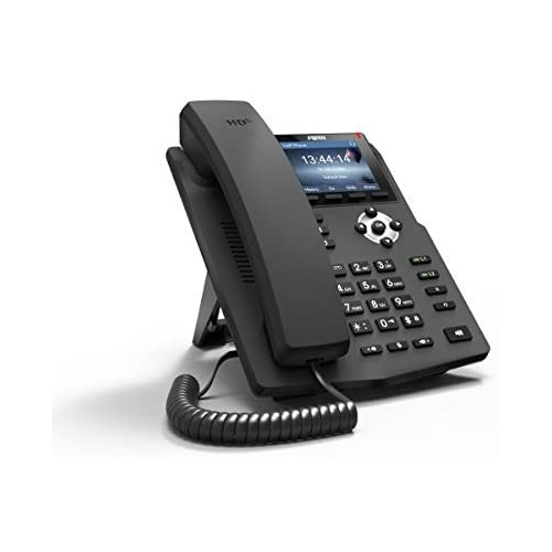 Fanvil X3G Entry Level VoIP Phone, 2.8-Inch Color Display, 2 SIP Lines, Dual-Port Gigabit Ethernet, Power Adapter Not