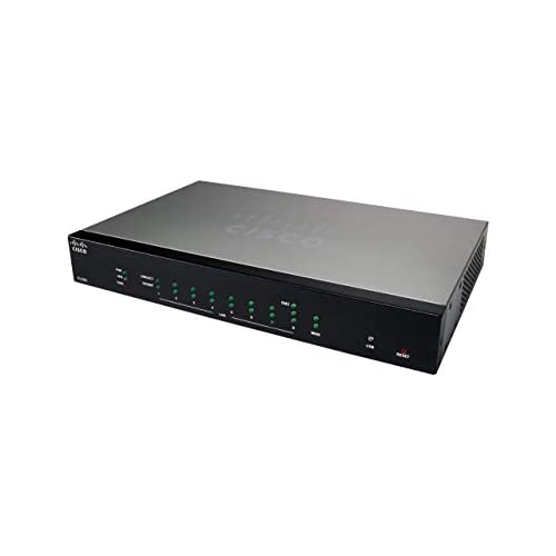 Cisco RV260 VPN Router with 8 Gigabit Ethernet Ports, Limited Lifetime Protection (RV260-K9-NA)