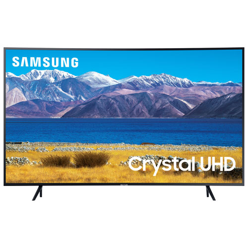 Samsung 65" 4K UHD HDR Curved LED Tizen OS Smart TV - 2020 - Charcoal Black