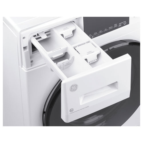 GE 2.8 Cu. Ft. Electric Washer & Dryer Combo - White