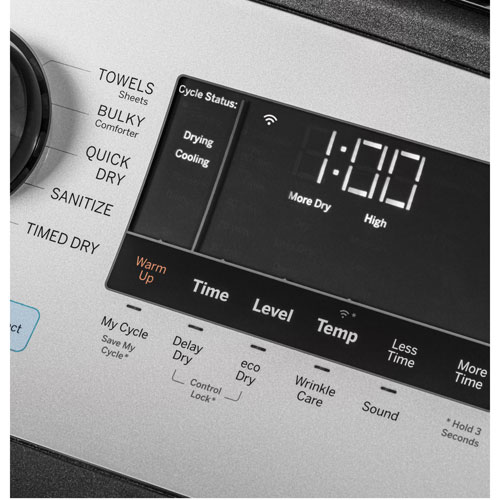 GE 2.8 Cu. Ft. Electric Washer & Dryer Combo - White