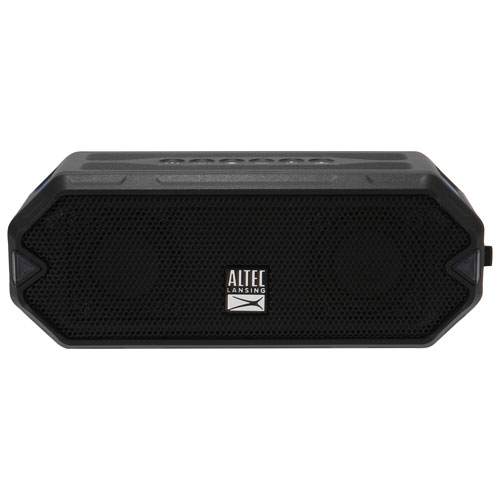 Altec Lansing HydraJolt Waterproof Bluetooth Wireless Speaker - Black/Royal Blue