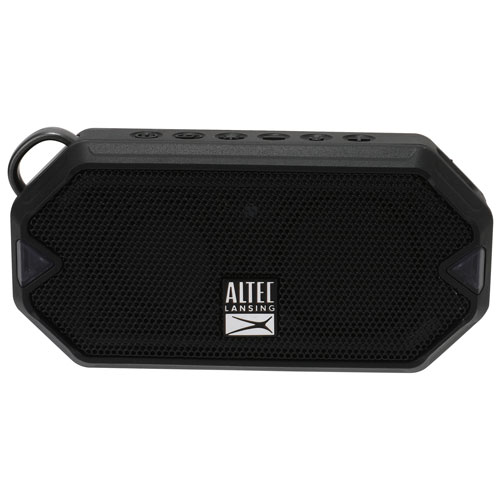 Altec Lansing HydraMini Waterproof Bluetooth Wireless Speaker - Black/Royal Blue