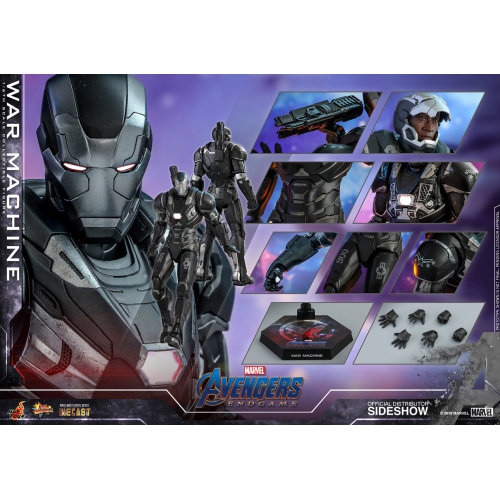 Avengers Endgame 12 Inch Action Figure Movie Masterpiece 1/6 Scale Series - War Machine Hot Toys 904645