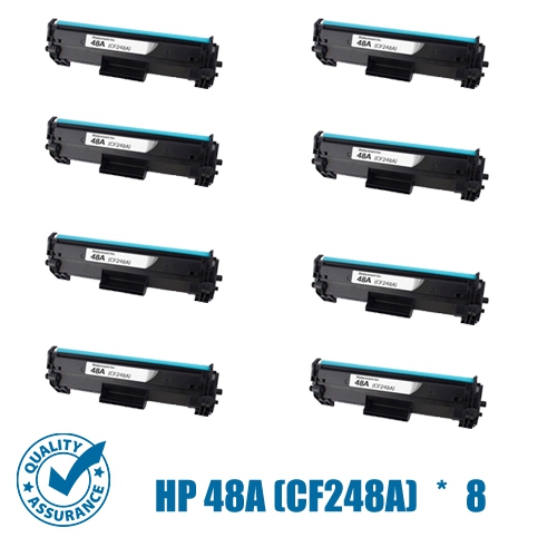 Printer Pro™ Compatible Replacement for 8 Pack HP 48A/48A/hp48/hp48A Black Toner Cartridge - HP LaserJet Pro MFP M15a M15w M16 MFP M28a MFP M28w MFP
