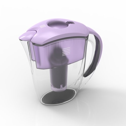 Drinkpod – Filtre à eau alcaline, cartouche à 8 étapes composée de résine ion Exchange, de tourmaline, de billes minérales et de carbone, élimine les