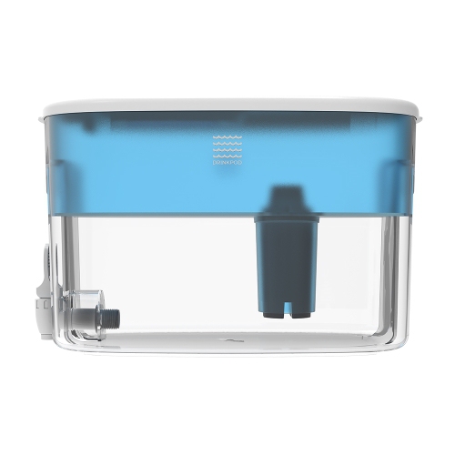 Drinkpod – Filtre à eau alcaline Ionisateur, purificateur d’eau de comptoir, grand pichet d’eau alcaline, eau ionisée à pH élevé, capacité de 2.4