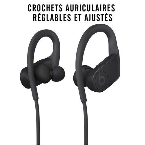 Refurbished - Beats By Dr. Dre Powerbeats High-Performance Wireless Earphones - Black