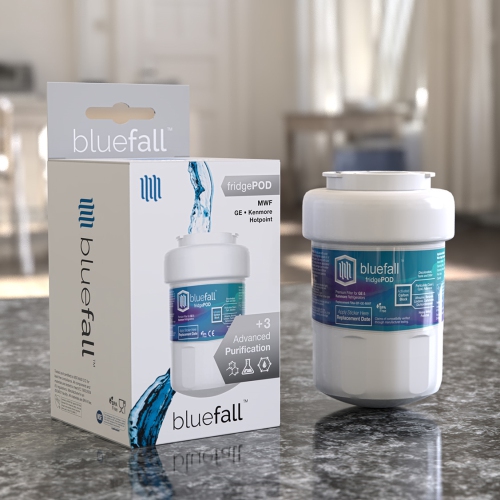 2 filtres à eau pour réfrigérateur MWF de GE compatibles avec BlueFall