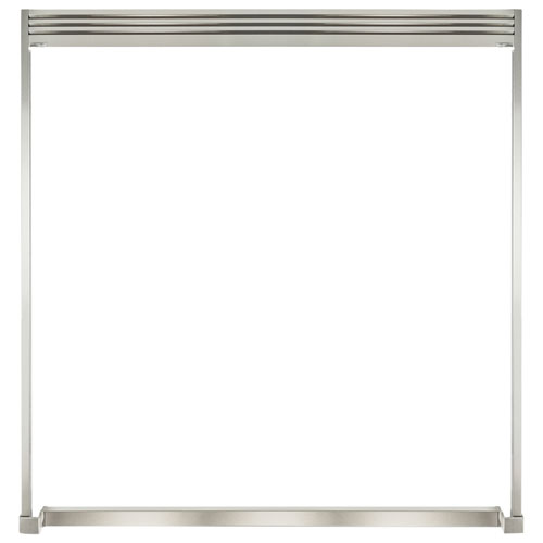 Frigidaire 79" Double Louvered Trim Kit - Stainless Steel