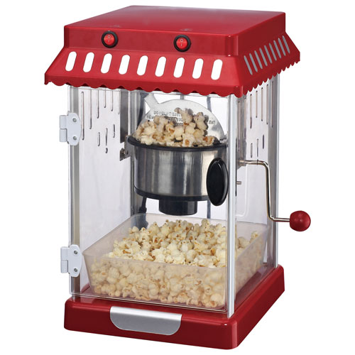 Frigidaire Retro Style Popcorn Maker - Red