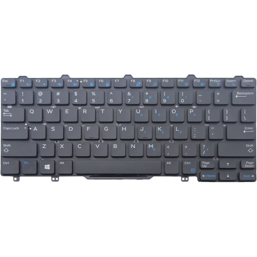 LaptopKing Replacment keyboard for Dell Latitude 3150 3160 E5250 E5270 E7270 E7250 without Backlight