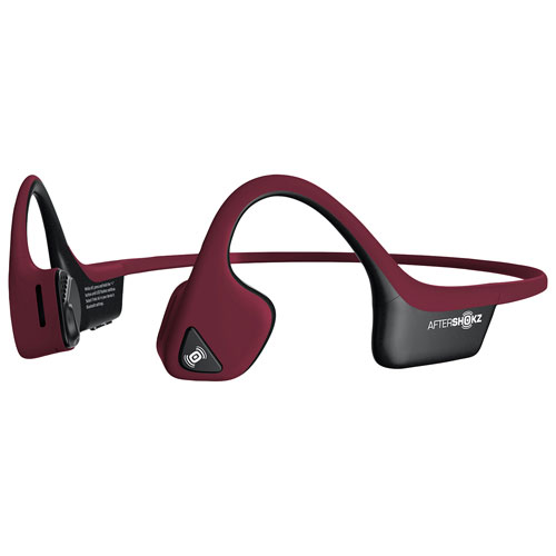 AfterShokz Air Bone Conduction Noise Cancelling Bluetooth Headphones - Canyon Red