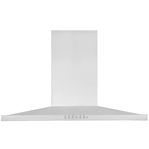 Hotte murale pyramidale de WPL636 36 po d'Ancona en acier inoxydable avec veilleuse