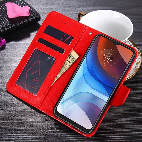 TopSave Leather Folio Flip Wallet w/Magnetic Clip Card Slot Holder Case For Google Pixel 9 Pro XL 6.8", Red