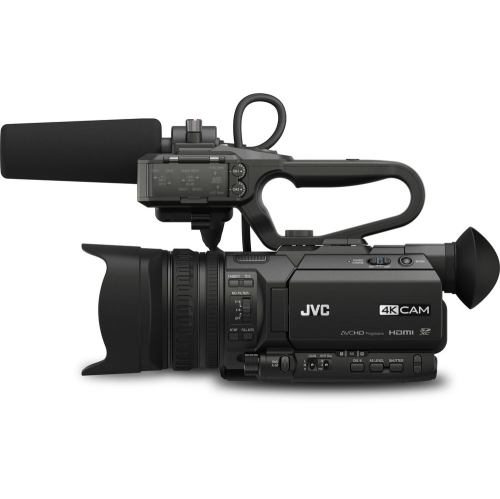 JVC GY-HM200U/250 Ultra 4K HD 4KCAM Professional Camcorder & Top