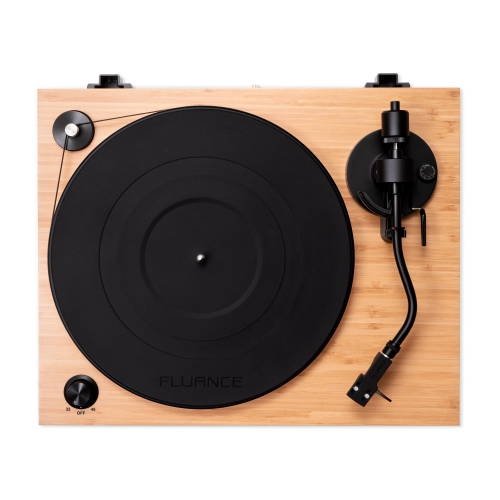 Fluance RT83 Reference High Fidelity Vinyl Turntable Record Player with Ortofon 2M Red Cartridge & Speed Control Motor