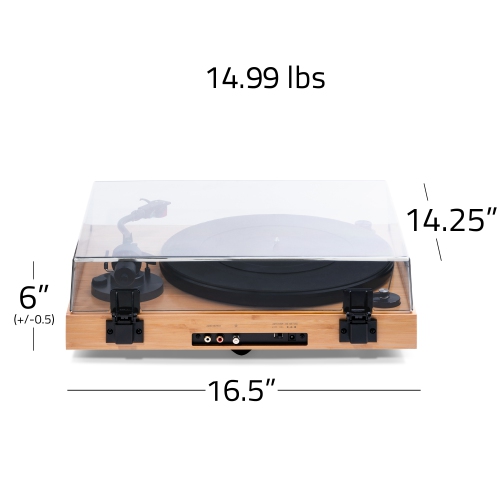 Fluance RT83 Reference High Fidelity Vinyl Turntable Record Player with Ortofon 2M Red Cartridge & Speed Control Motor