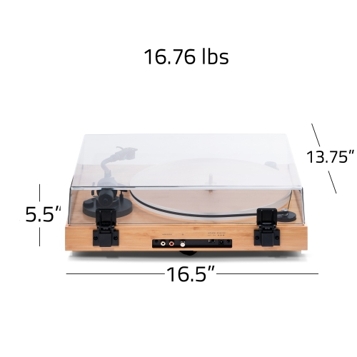 Fluance RT85 Reference High Fidelity Vinyl Turntable Record Player with Ortofon 2M Blue Cartridge & Acrylic Platter