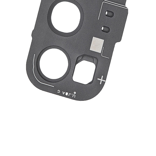 Replacement Rear Camera Glass Lens With Cover Bezel Ring For Samsung Galaxy S20 5G - Cosmic Grey