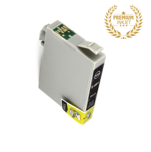 Ultra Ink™ EPSON T069 BK Black Compatible Inkjet - For Epson Printer WorkForce 69/40/310/315/500/600/610/615/NX400/410