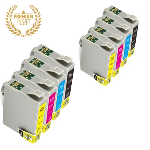 Ultra Ink™ 2 Sets EPSON T069 BK/M/Y/C COMBO Compatible Inkjet-Epson Printer WorkForce 69/40/310/315/500/600/610/615/NX400/410