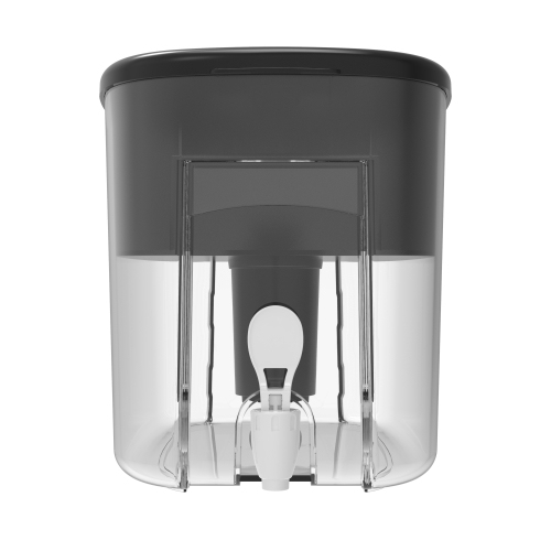 2 Drinkpod – Filtre à eau alcaline Ionisateur, purificateur d’eau de comptoir, grand pichet d’eau alcaline, eau ionisée à pH élevé, capacité de 2.4