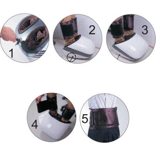 Foot Calf Massager Shiatsu Kneading Electric Massage Machine with Extra Two Massage Wraps for Calf Leg Waist