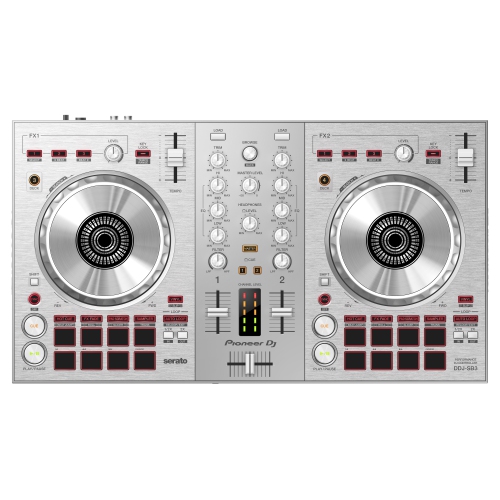 Pioneer Dj Ddj Sb3 2 Channel Dj Controller For Serato Dj Lite Silver Best Buy Canada