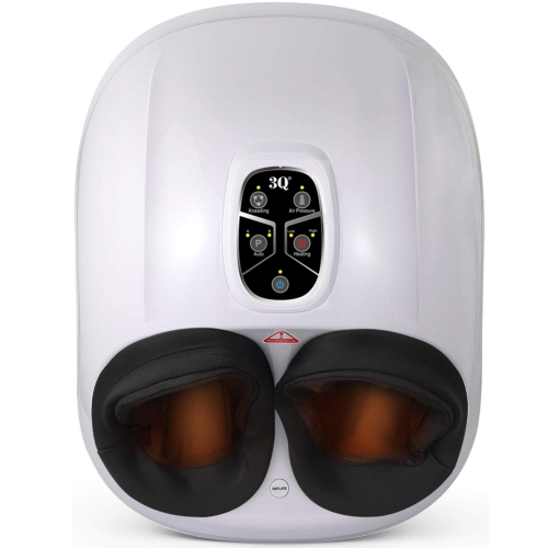 Shiatsu Foot Massager with Heat and Deep Kneading Compression Rolling Massage Machine for Circulation Plantar Fasciitis and Pain Relief with Auto