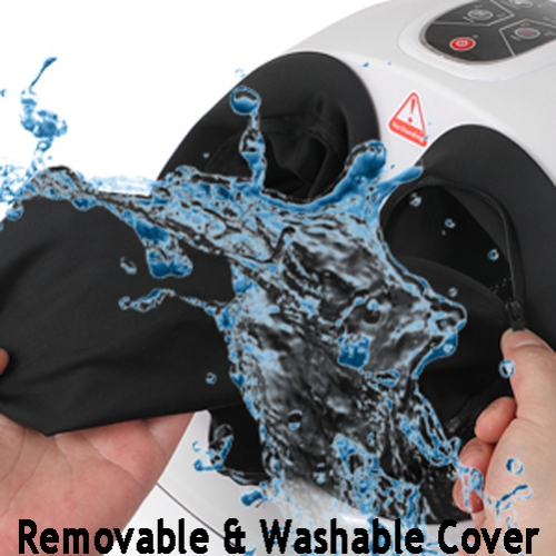 Shiatsu Foot Massager with Heat and Deep Kneading Compression Rolling Massage Machine for Circulation Plantar Fasciitis and Pain Relief with Auto