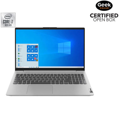 Open Box - Lenovo IdeaPad 5 15.6" Laptop - Platinum Grey - English