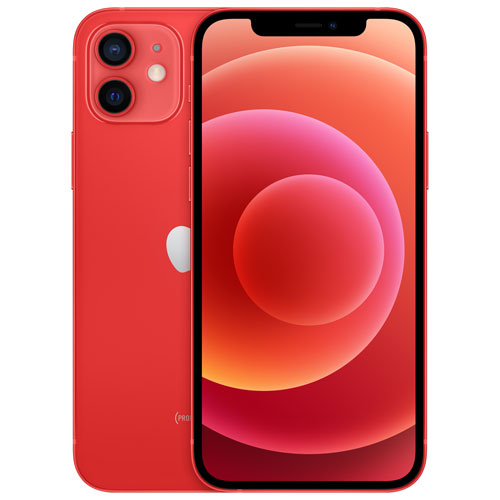 Fido Apple iPhone 12 128GB - PRODUCT(RED) - Monthly Financing