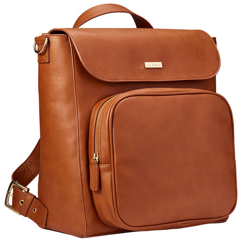 JJ Cole Brookmont Backpack Diaper Bag - Cognac