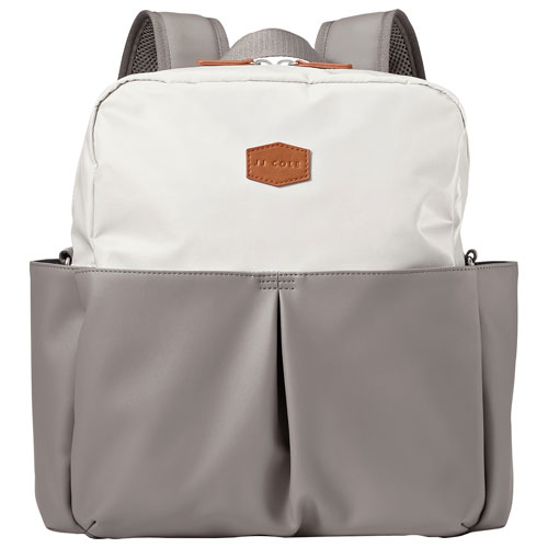 JJ Cole Popperton Backpack Diaper Bag - Mushroom