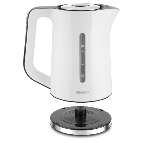 Sencor SWK1791WH Electric Kettle with Display and Power Cord Base - White
