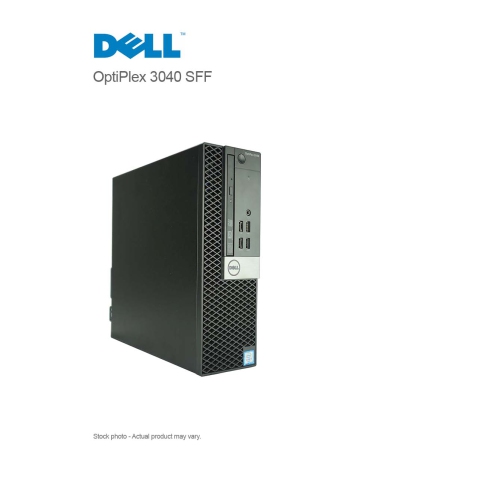 DELL  Refurbished (Good) - Optiplex 3040 Sff Core I5-6500 3.20Ghz 16GB 256 GB SSD Win 10 Professional