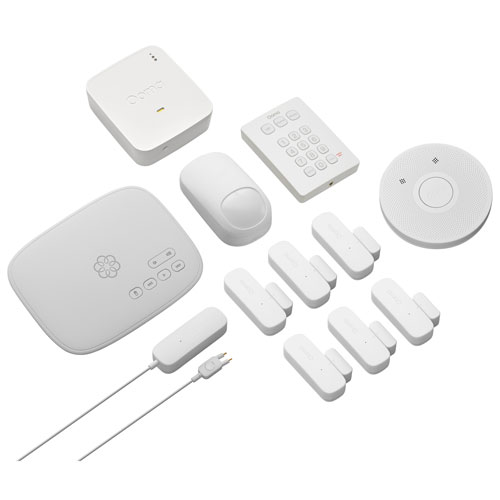 Ooma 11-Sensor Home Security Starter Kit with Ooma Siren 2 - Only at Best Buy