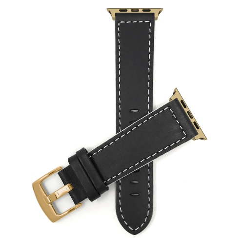 BANDINI  Extra Long (Xl) Leather Watch Strap for Apple Watch Band 46MM / 49MM / 45MM / 44MM / 42MM (Series 3), Series 11 10 9 8 7 6 5 Se, Ultra 3 2