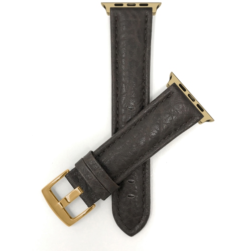 Bandini Extra Long Leather Watch Strap for Apple Watch Band 46mm / 49mm / 45mm / 44mm / 42mm (Series 3), Series 11 10 9 8 7 6 5 SE, Ultra 3 2 1,